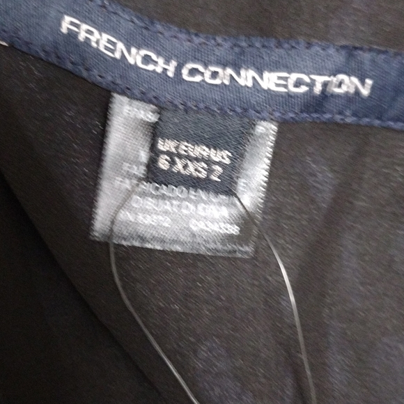 NWT Size 2 Black and Blue French Connection Maxi Dress - Picture 4 of 13